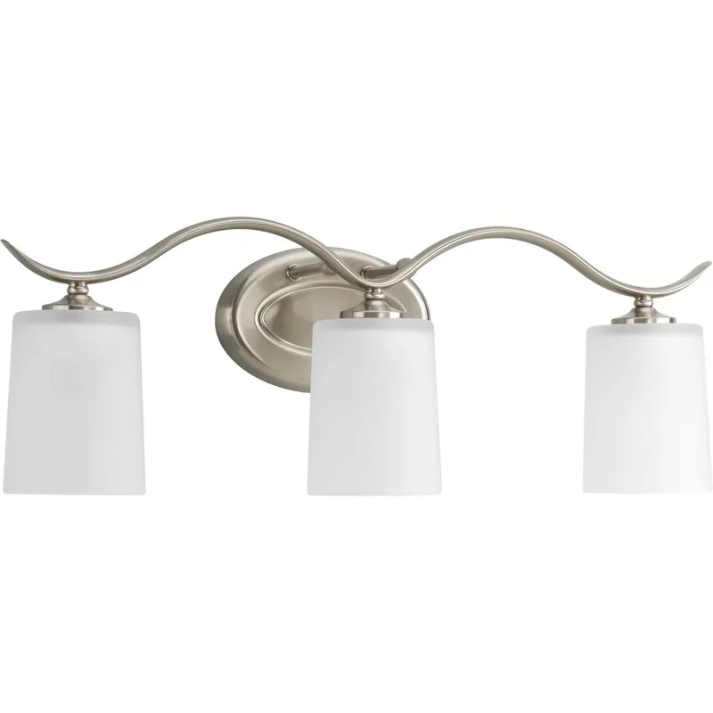 Inspire Collection Three-Light Bath Vanity — Progress Lighting LED Wall Lights  