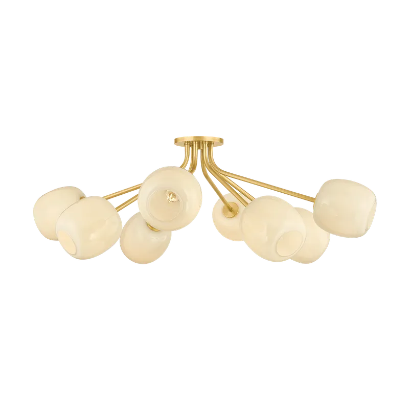 Lisette Semi Flush — Mitzi LED Ceiling Lights  