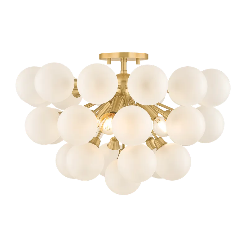 Antoneta Semi Flush — Mitzi LED Ceiling Lights  