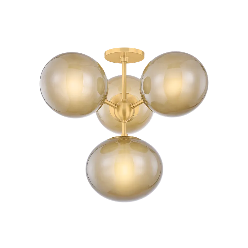 Zaley Semi Flush — Mitzi LED Ceiling Lights  