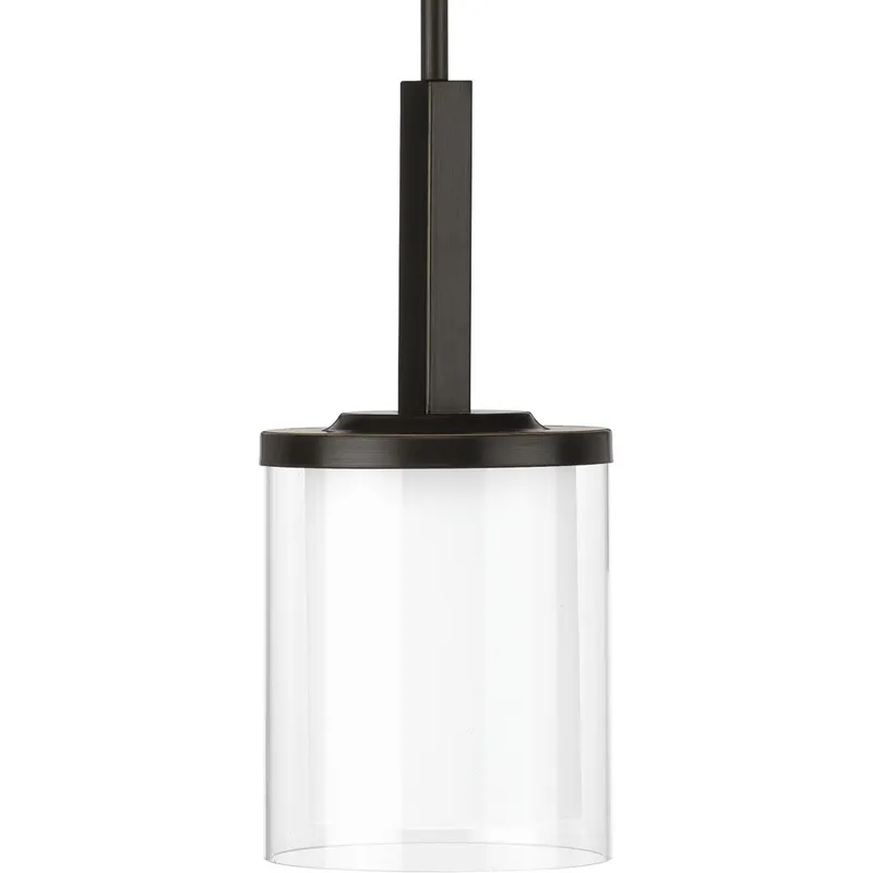 Mast Collection One-Light Clear Glass Mini-Pendant Light — Progress Lighting LED Landscape Lights  