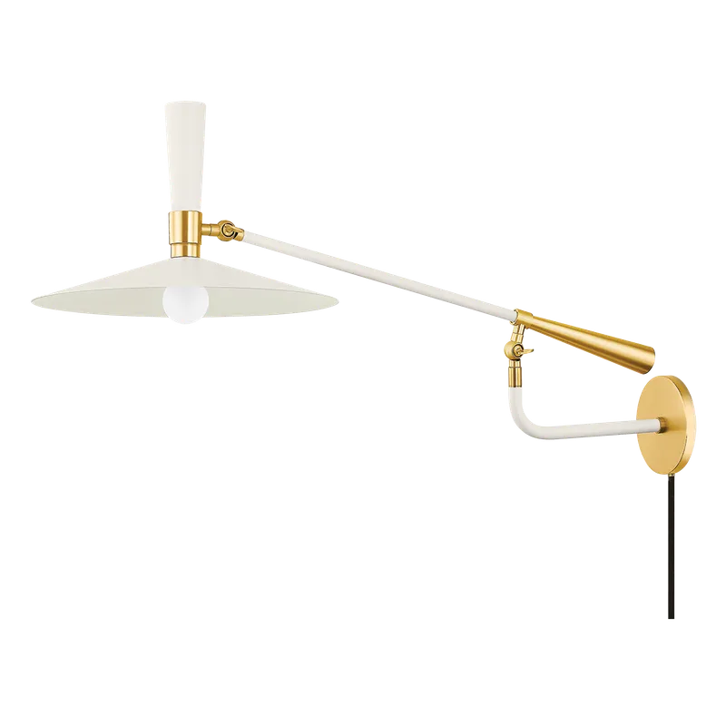Milena Plug-In Wall Sconce — Mitzi LED Wall Lights  