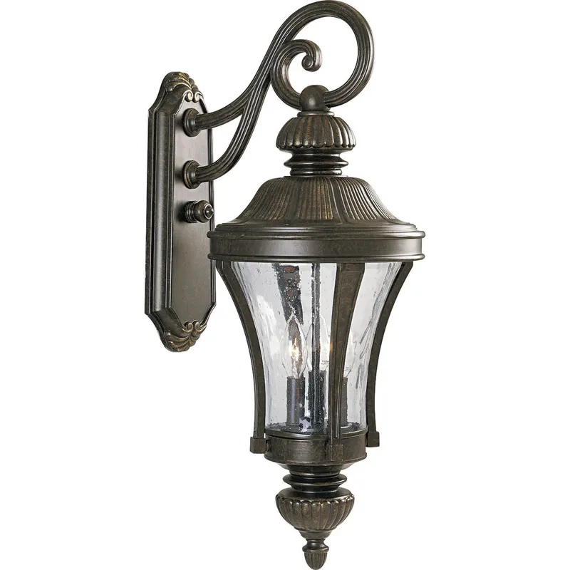 Nottington Collection Three-Light Large Wall Lantern — Progress Lighting LED Wall Lights  