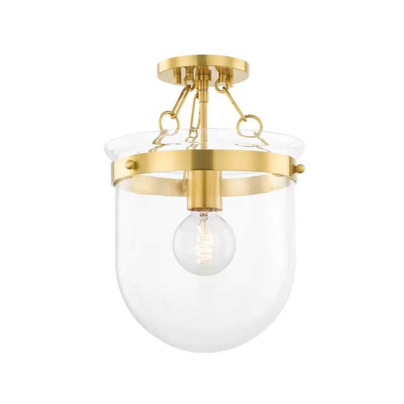 Dunbar Semi Flush — Mitzi LED Ceiling Lights  