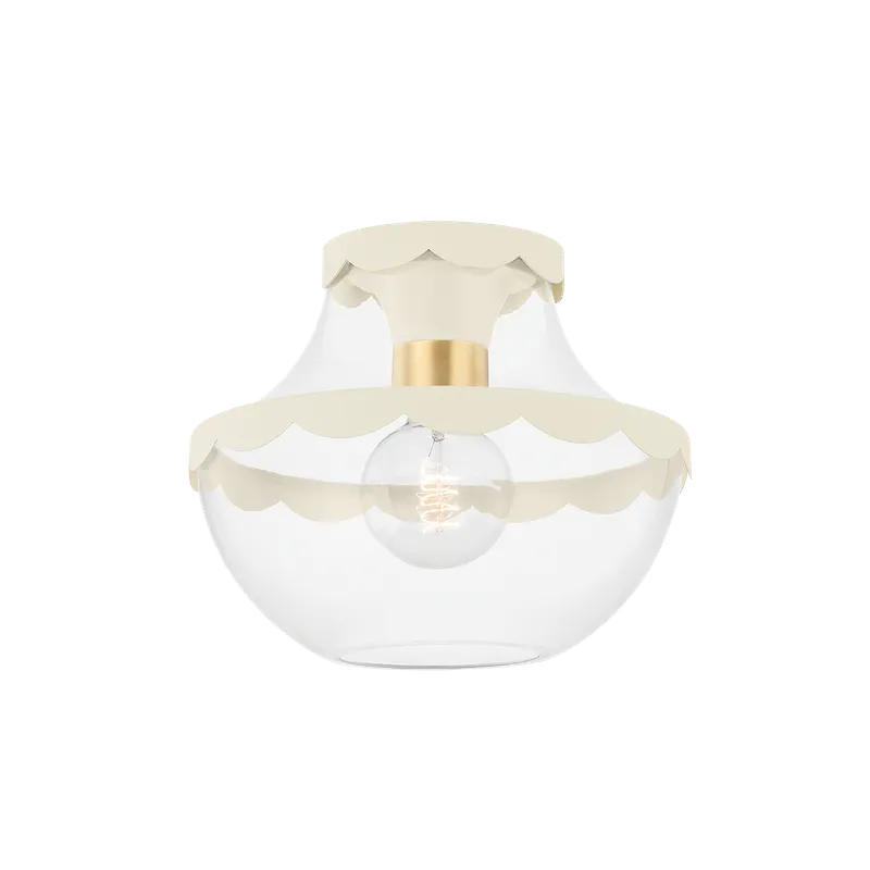 Alaina Semi Flush — Mitzi LED Ceiling Lights  
