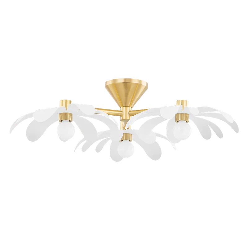 Twiggy Semi Flush — Mitzi LED Ceiling Lights  
