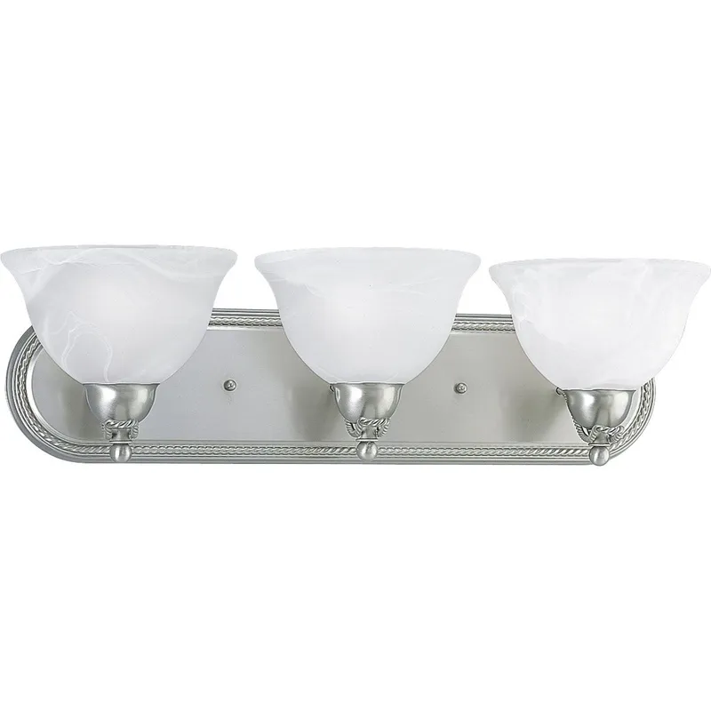Avalon Collection Three-Light Bath Light — Progress Lighting LED Wall Lights  