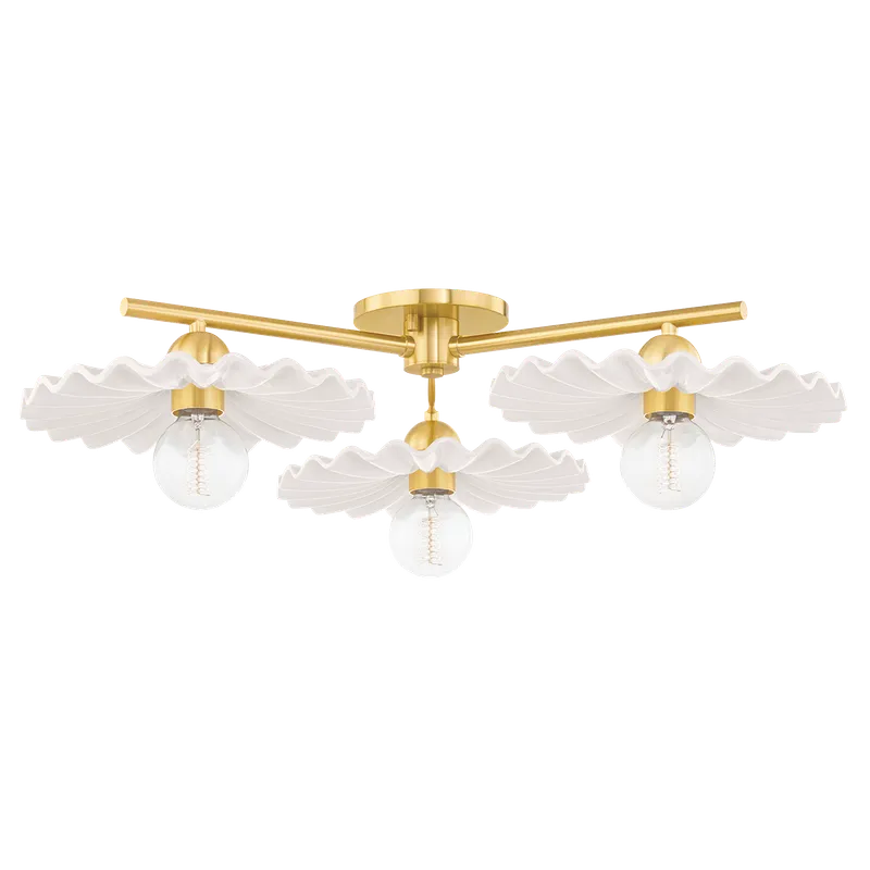 Tinsley Semi Flush — Mitzi LED Ceiling Lights  