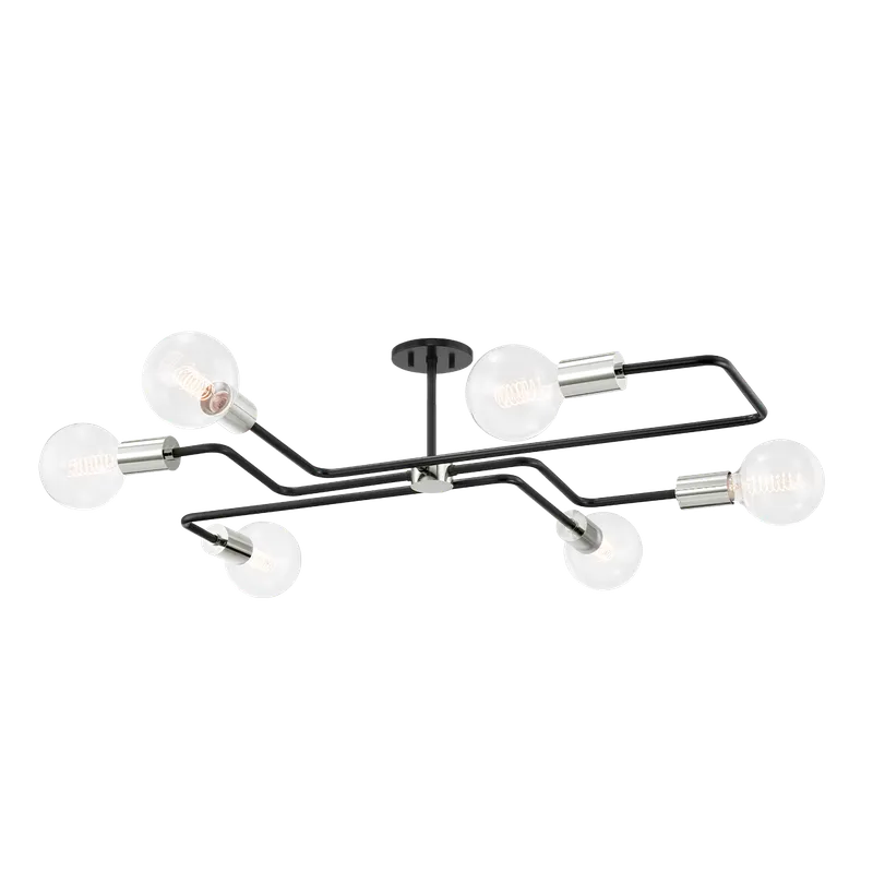 Jena Semi Flush — Mitzi LED Ceiling Lights  