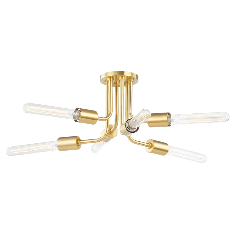 Donny Semi Flush — Mitzi LED Ceiling Lights  