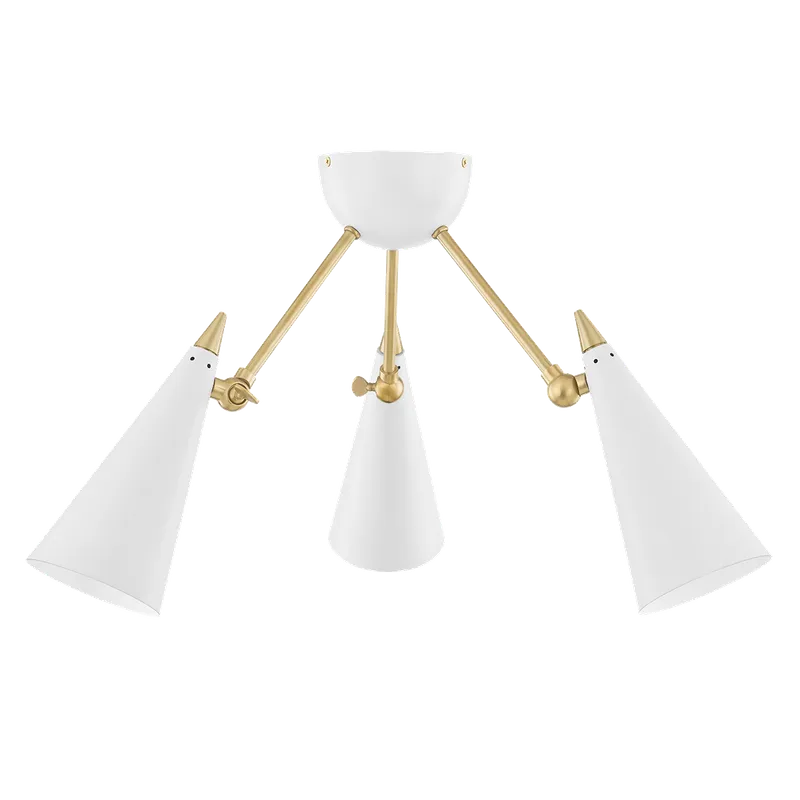 Moxie Semi Flush — Mitzi LED Ceiling Lights  