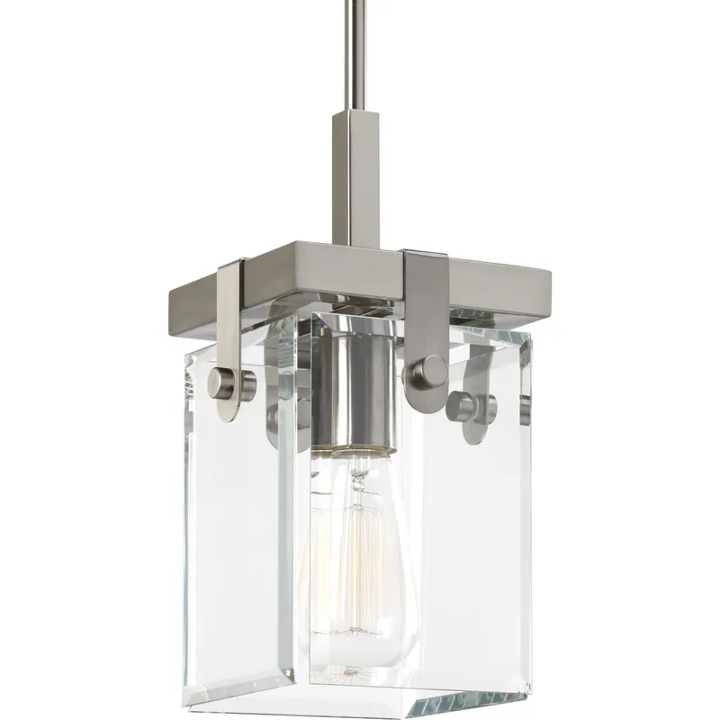 Glayse Collection One-Light Clear Glass Pendant Light — Progress Lighting LED Landscape Lights  