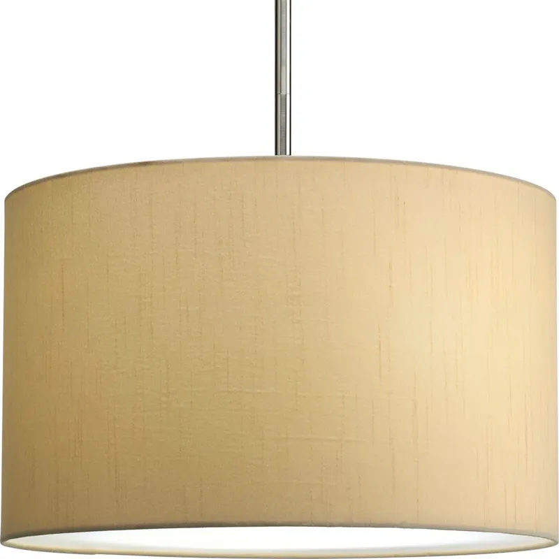 Markor Collection 16" Drum Shade for Use with Markor Pendant Kit — Progress Lighting LED Landscape Lights  