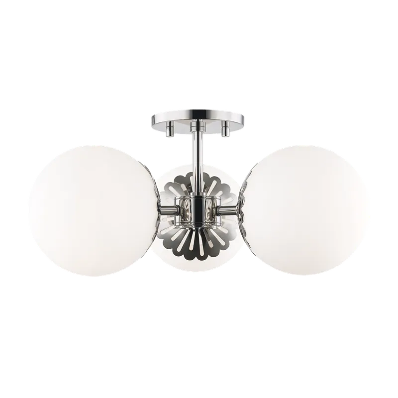 Paige Semi Flush — Mitzi LED Ceiling Lights  