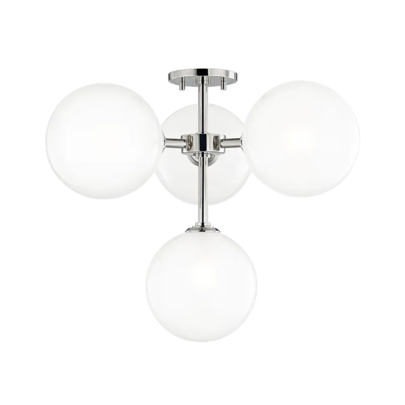 Ashleigh Semi Flush — Mitzi LED Ceiling Lights  
