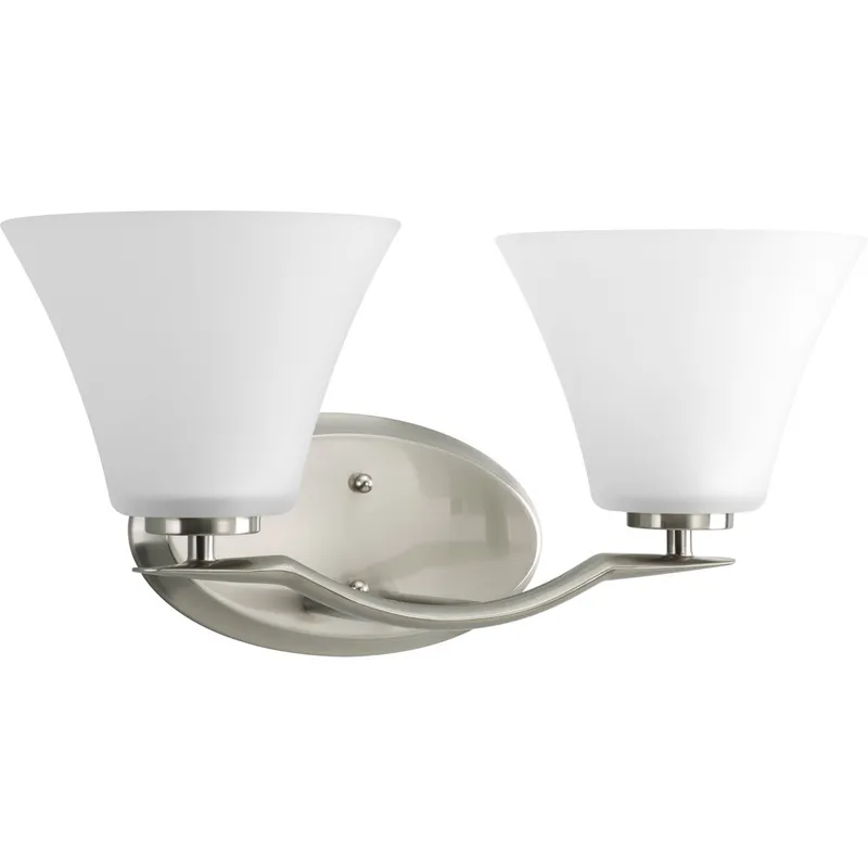 Bravo Collection Two-Light Bath & Vanity — Progress Lighting LED Wall Lights  