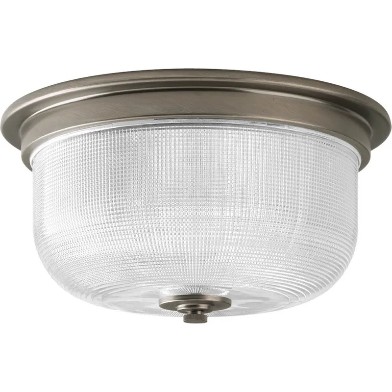 Archie Collection Two-Light 12-3/8" Close-to-Ceiling — Progress Lighting LED Post Top Lights  