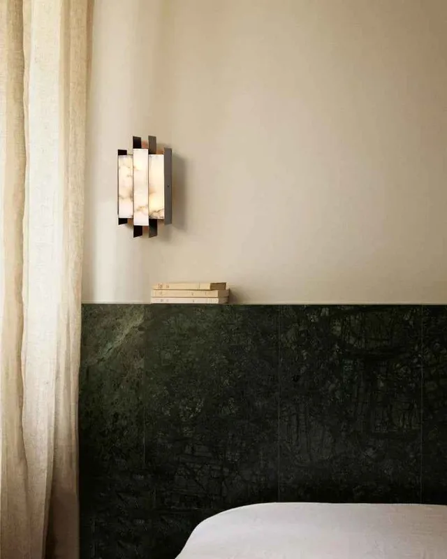LightsStory Alabaster Rectangle Wall Sconce - Iconic Serene White — LightsStory LED Wall Lights  