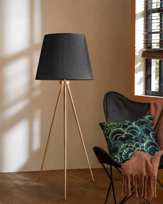 LightsStory Geometric Round Floor Lamp - Statement Tall Tripod Base — LightsStory LED General Lighting  