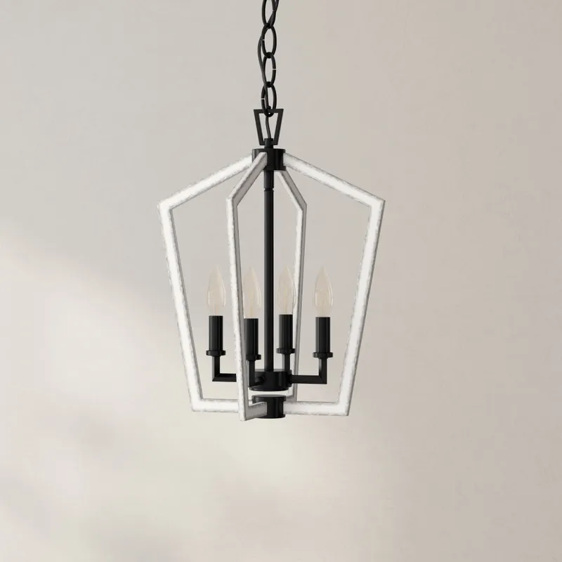 Galloway Collection Four-Light 18" Chandelier — Progress Lighting LED Landscape Lights  