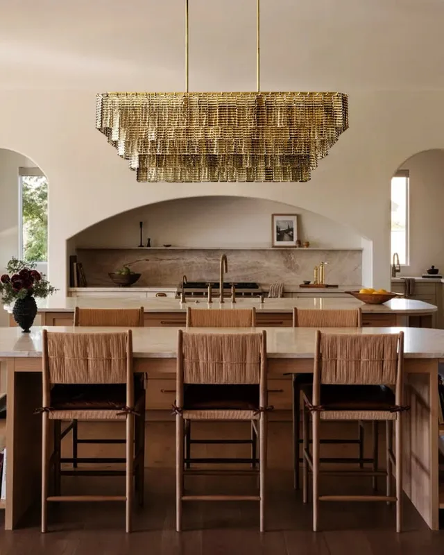 Cassis Geometric Pendant Light - Statement Multi-Tier Smoke Glass — LightsStory LED Linear Lights  