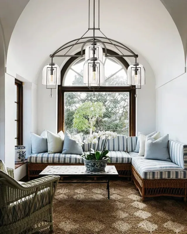 Amalfi Statement Bell Pendant Light - Heritage Brass & Glass - XL — LightsStory LED Pendant Lights  
