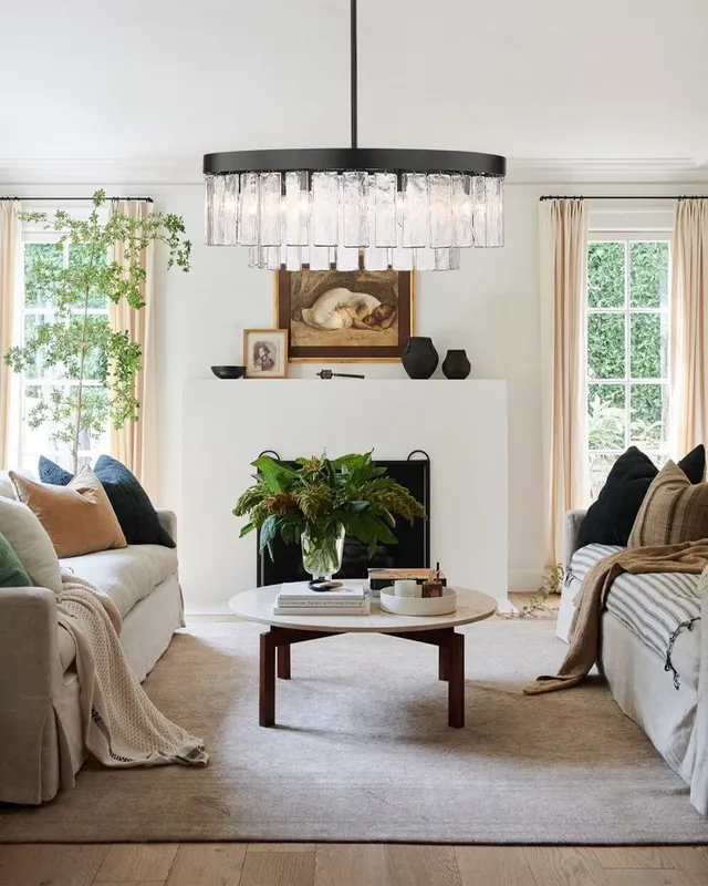 Courmayeur Iconic Multi-Tier Pendant Light - Transparency Glass — LightsStory LED Linear Lights  