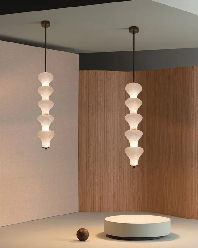 LightsStory Alabaster Cluster Pendant Light - Iconic Round Small — LightsStory LED Pendant Lights  