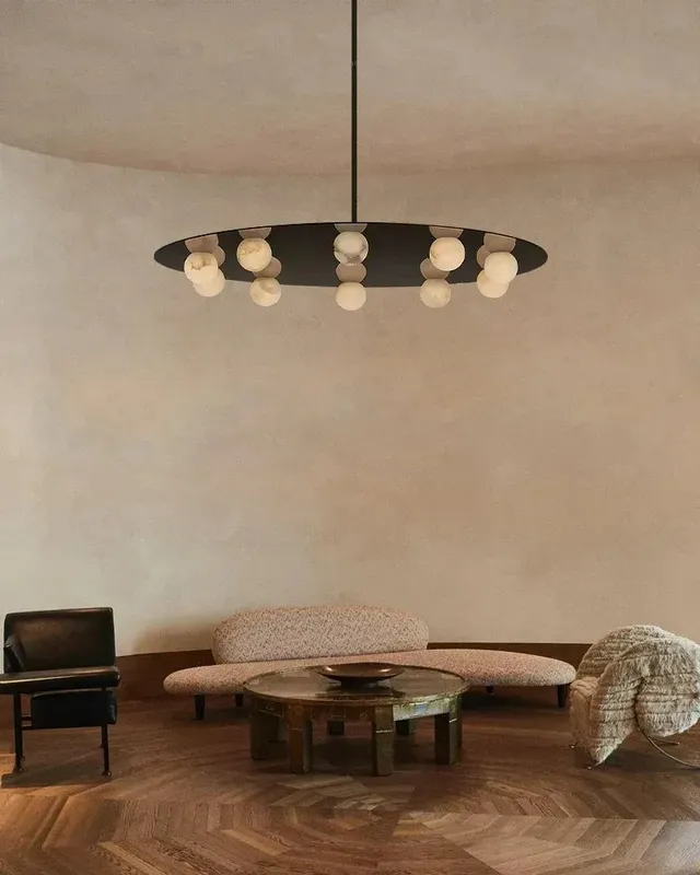 LightsStory Timeless Alabaster Globe Pendant Light - Heritage Brass — LightsStory LED Pendant Lights  