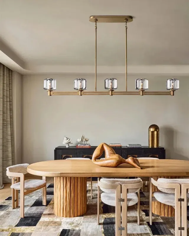 Mayfair Round K9 Crystal Statement Chandelier - Large Prism Design — LightsStory LED Linear Lights  