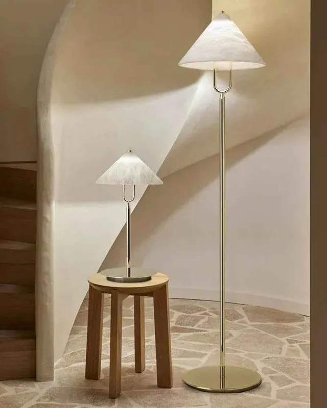 LightsStory Alabaster Floor Lamp - Serene Free Form - Tall Organic White — LightsStory LED General Lighting  