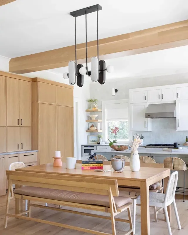Maradona Linear Alabaster Pendant Light - Statement Geometric Design — LightsStory LED Linear Lights  