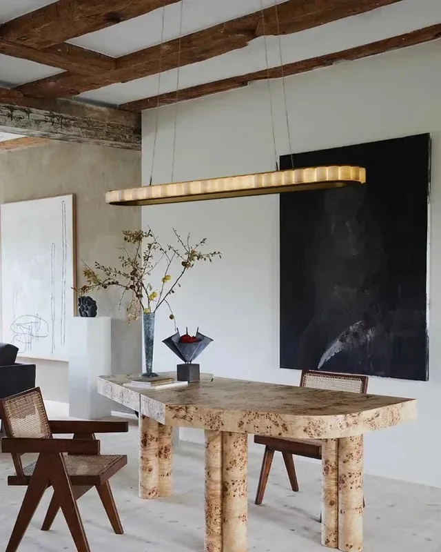 LightsStory Alabaster Statement Chandelier - Geometric Oval - XL — LightsStory LED Linear Lights  