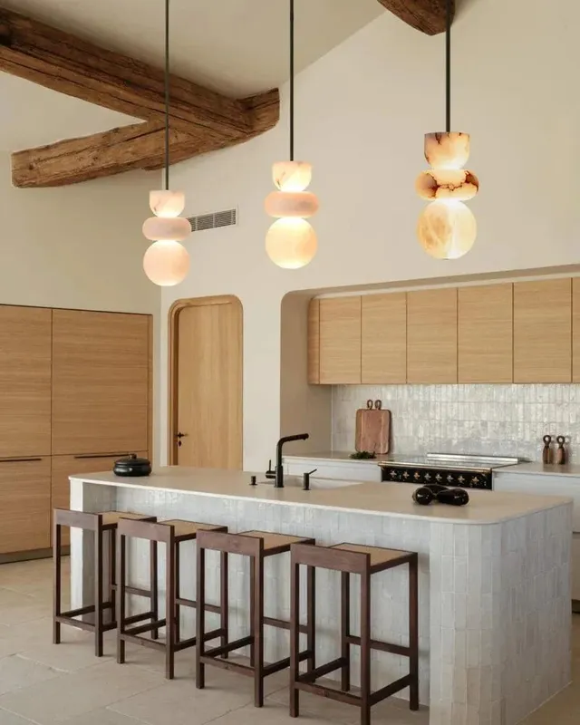 LightsStory Alabaster Globe Pendant Light - Iconic XL Cluster — LightsStory LED Pendant Lights  