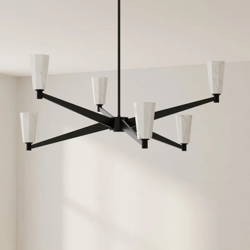 Tosca Collection Six-Light Chandelier — Progress Lighting LED Landscape Lights  