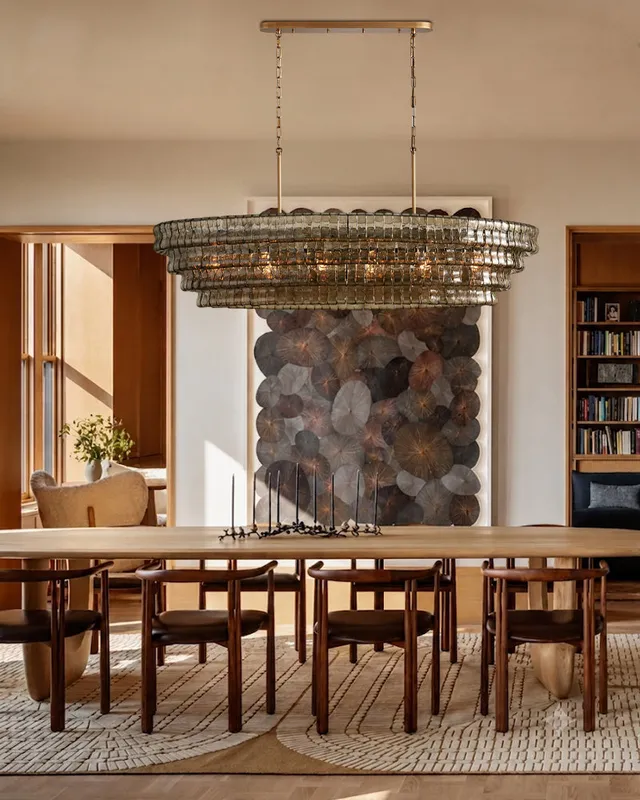 LightsStory Ethereal Statement Chandelier - Lux Oval - Multi-Tier — LightsStory LED Pendant Lights  