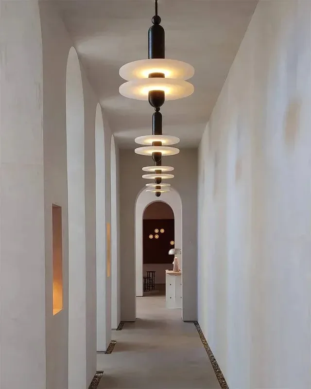LightsStory Alabaster Ring Pendant Light - Statement Heritage Brass — LightsStory LED Pendant Lights  