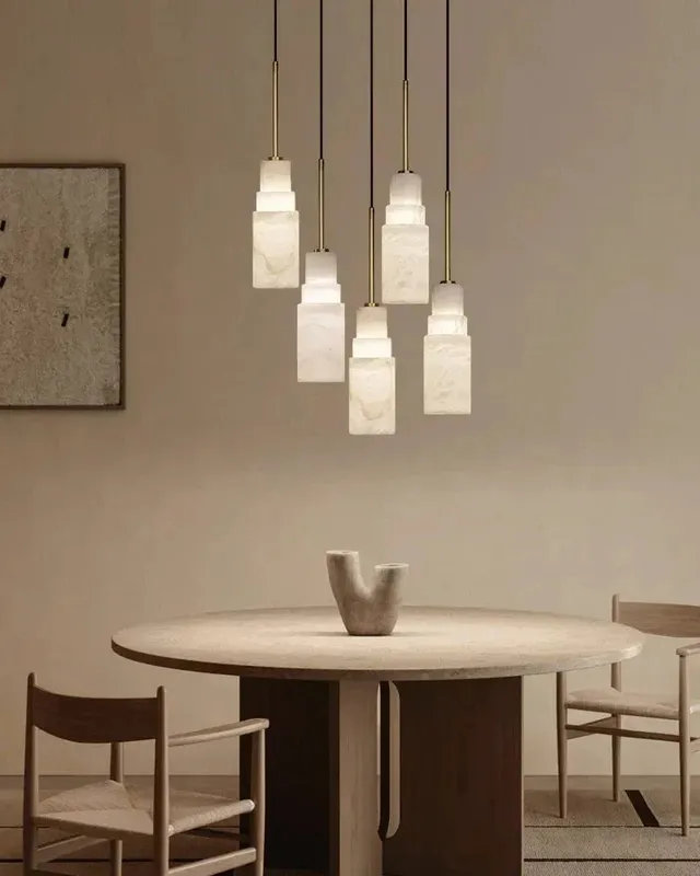 LightsStory Alabaster Round Pendant Light - Serene White - Small — LightsStory LED Pendant Lights  