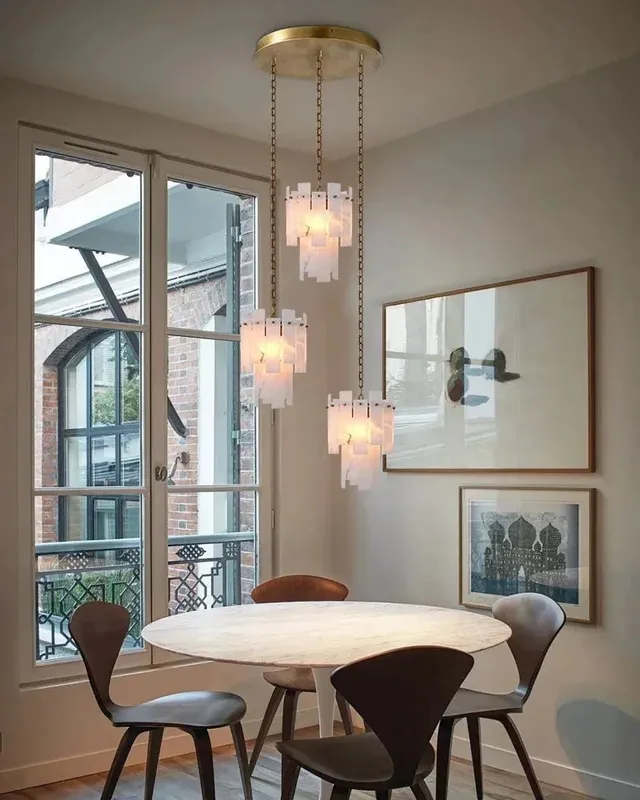LightsStory Alabaster Dome Pendant Light - Iconic Natural Stone — LightsStory LED Pendant Lights  