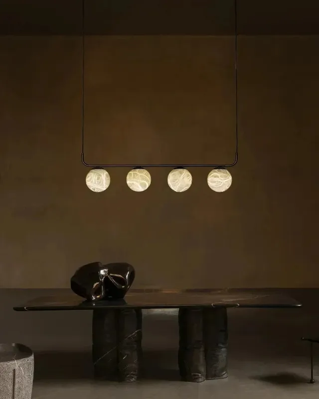 LightsStory Alabaster Cluster Pendant Light - Curated XL Statement — LightsStory LED Pendant Lights  