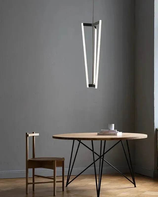 LightsStory Linear Pendant Light - Signature Black - Statement Design — LightsStory LED Linear Lights  