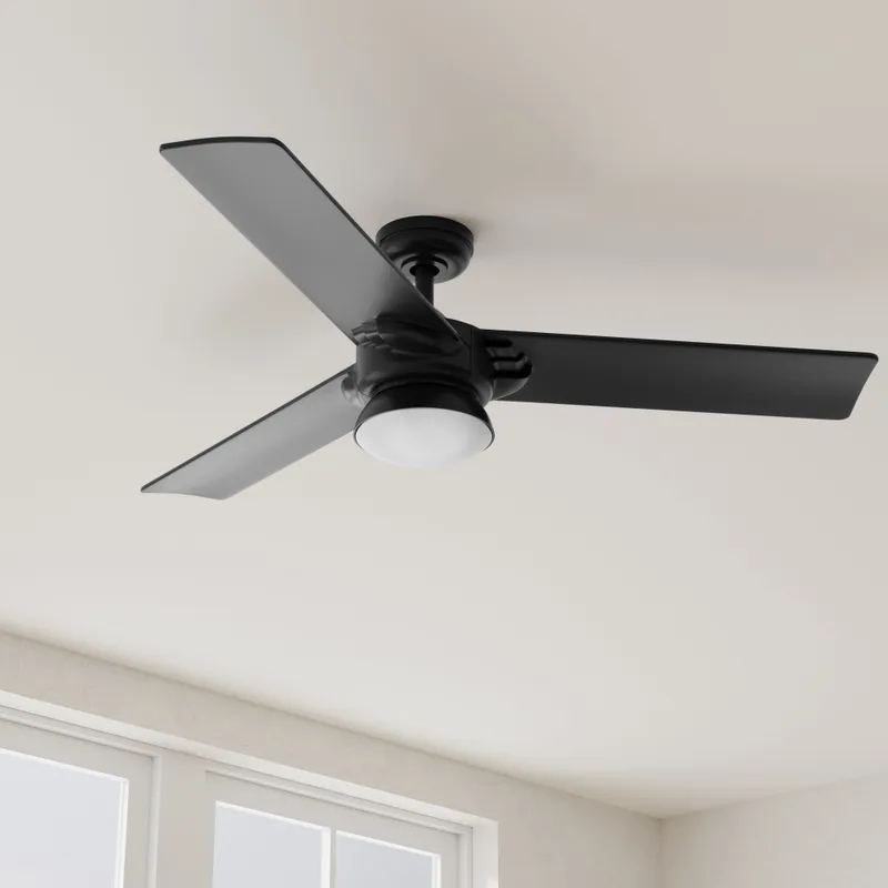 Edwidge Collection 3-Blade 52-Inch DC Motor LED Ceiling Fan — Progress Lighting LED Lighting Controls  