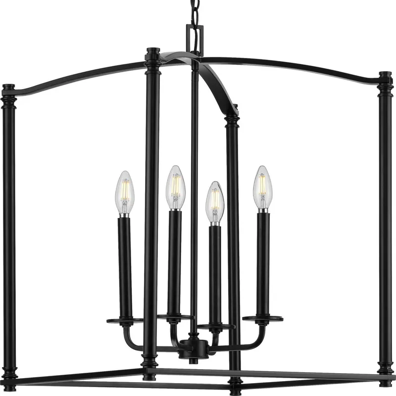 Winslett Collection Four-Light Foyer — Progress Lighting LED Landscape Lights  