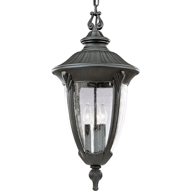 Meridian Collection Three-Light Hanging Lantern — Progress Lighting LED Landscape Lights  