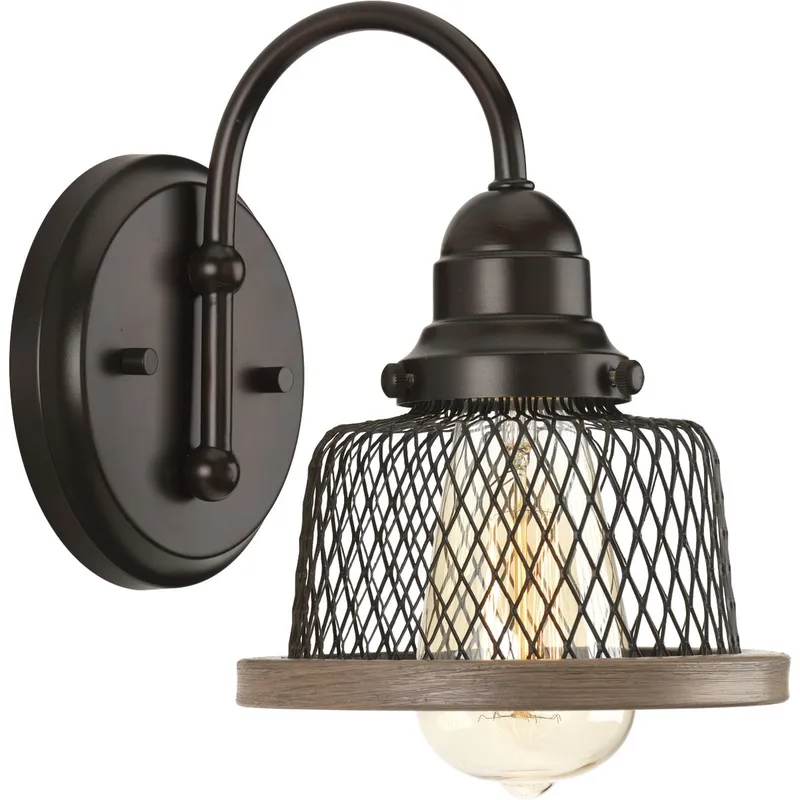 Tilley Collection One-Light Bath Vanity Light — Progress Lighting LED Wall Lights  
