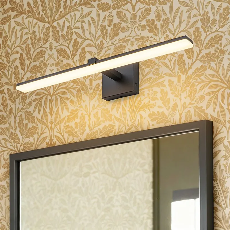 Minimalist Dimmable LED Linear Vanity Sconce Picture Light — LightFixturesUSA LED Linear Lights 17.0W 3000K