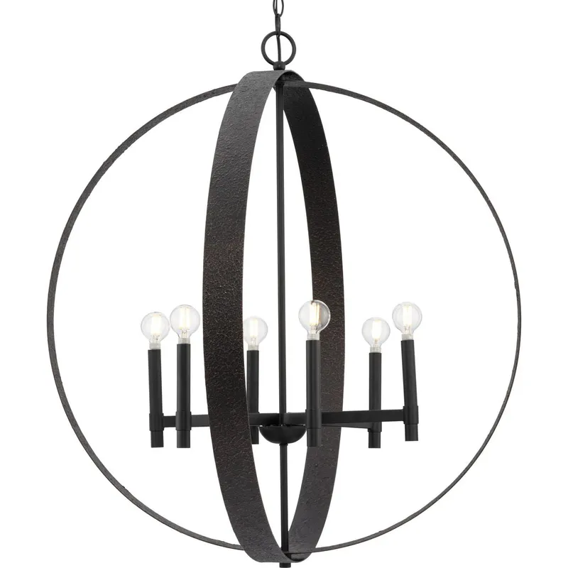 Allegheny Collection Six-Light Pendant — Progress Lighting LED Landscape Lights  
