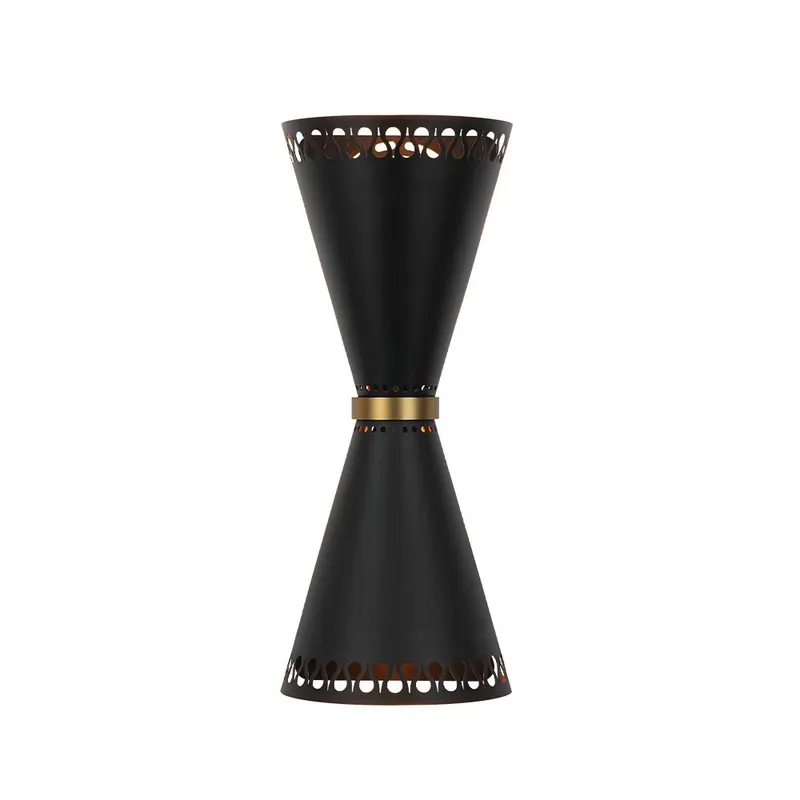 Vintage Up Down Hourglass Flush Mount Wall Light — LightFixturesUSA LED Wall Lights 60.0W 