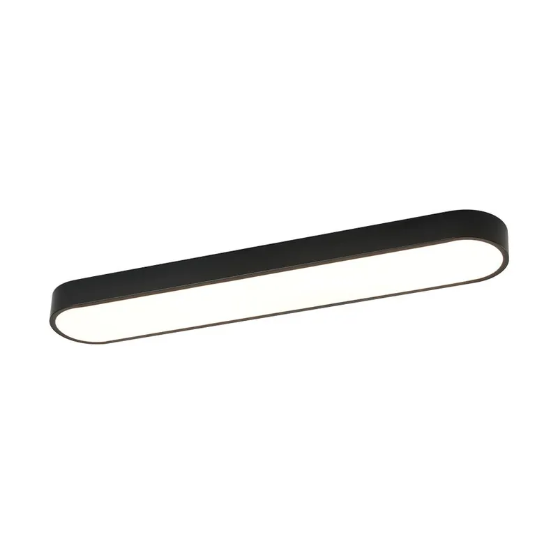 Minimalist Long Oval Dimmable LED Flush Mount Ceiling Light — LightFixturesUSA LED Ceiling Lights 42.0W 3000K