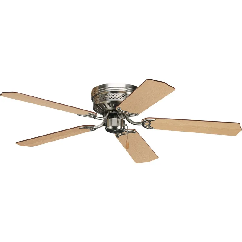 AirPro Collection 52" Five-Blade Hugger Ceiling Fan — Progress Lighting LED Lighting Accessories  